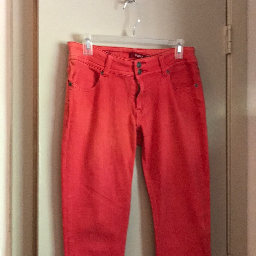 VIGOLD Coral Skinny Jeans